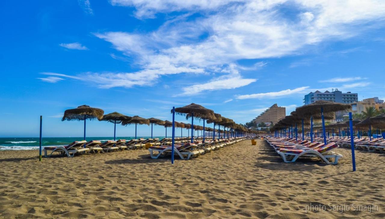 Апартаменты Pueblo Del Parque 2 - Soleada Terraza Con Jardin - Piscina Y Playa Бенальмадена Экстерьер фото