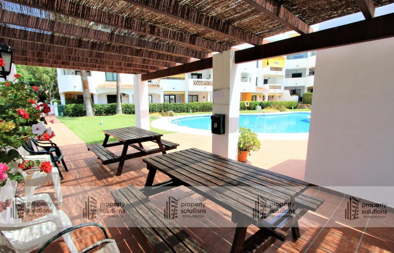 Апартаменты Pueblo Del Parque 2 - Soleada Terraza Con Jardin - Piscina Y Playa Бенальмадена Экстерьер фото